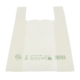 Plastic T-Shirt Bag Home Compost “Classic” 30x40cm (100 Units) 