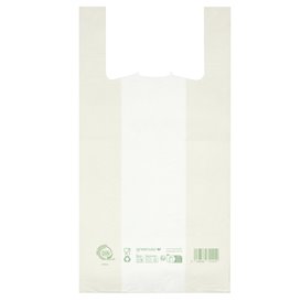 Plastic T-Shirt Bag Home Compost “Classic” 35x50cm (100 Units) 