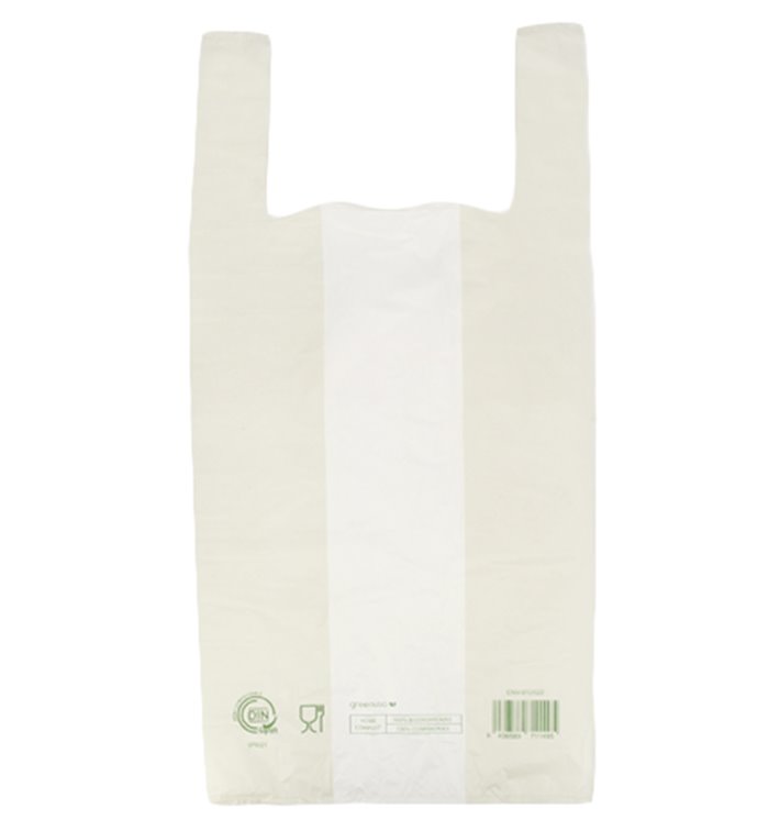 Plastic T-Shirt Bag Home Compost “Classic” 50x60cm (500 Units)