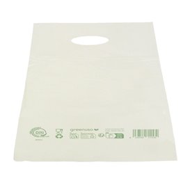 Die-Cut Handle Plastic Bags Home Compost “Classic” 20x33cm (100 Units)