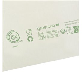 Die-Cut Handle Plastic Bags Home Compost “Classic” 20x33cm (3000 Units)