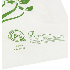 Plastic Bag Home Compost “Be Eco!” 23x30,5cm (100 Units)