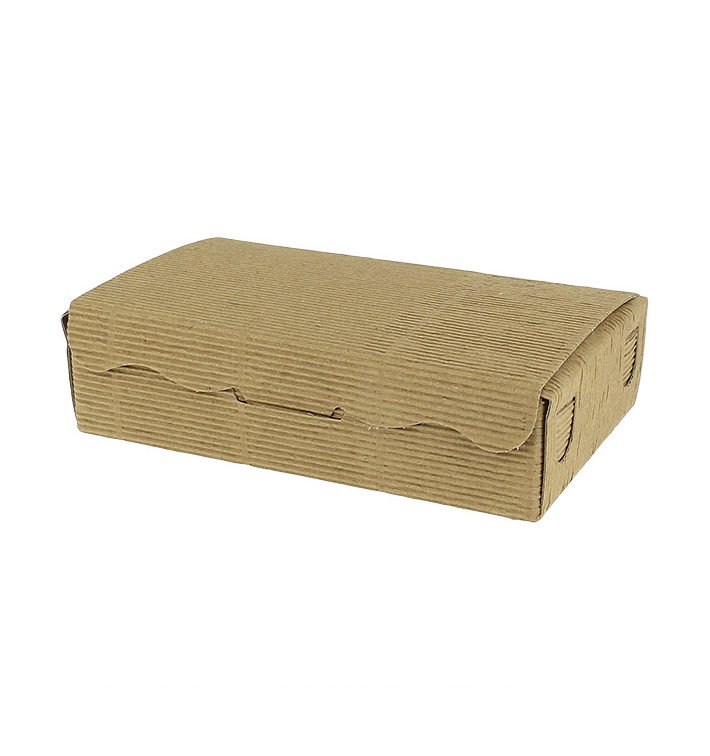Paper Bakery Box Kraft 17x10x4,2cm 500g (100 Units)