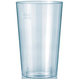 Plastic Cup PS Injection Moulding Clear 500 ml (360 Units)