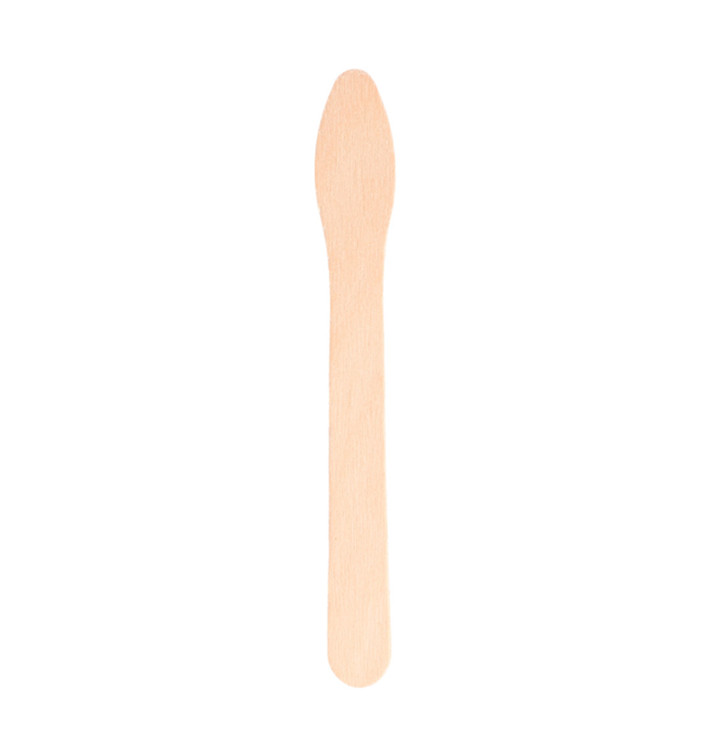 Wooden Teaspoon Flat 12,5cm (1000 Units)