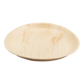 Palm Leaf Plate Round Shape 25 cm (200 Units)