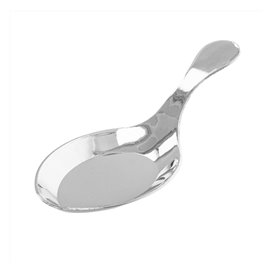 Plastic Sauce Mini Spoon PS Silver 10 cm (50 Units) 