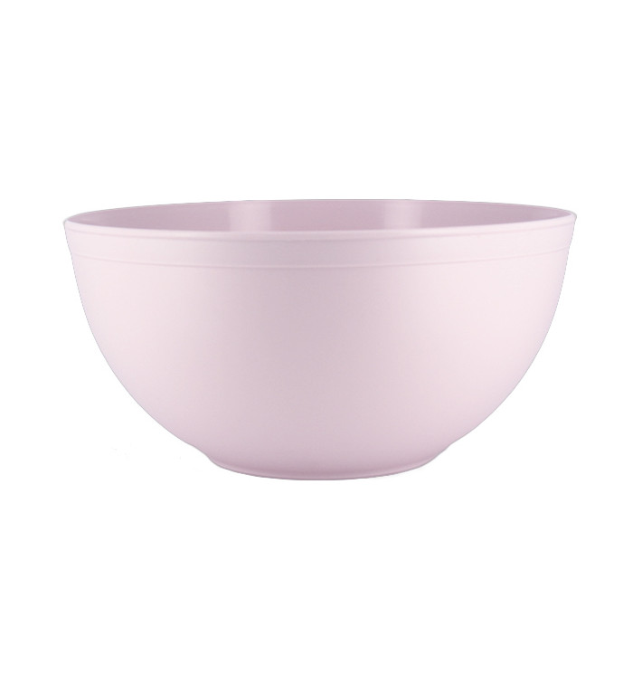 Bowl Reusable Durable PP Mineral Pink 3,35l Ø23,5cm (20 Units)