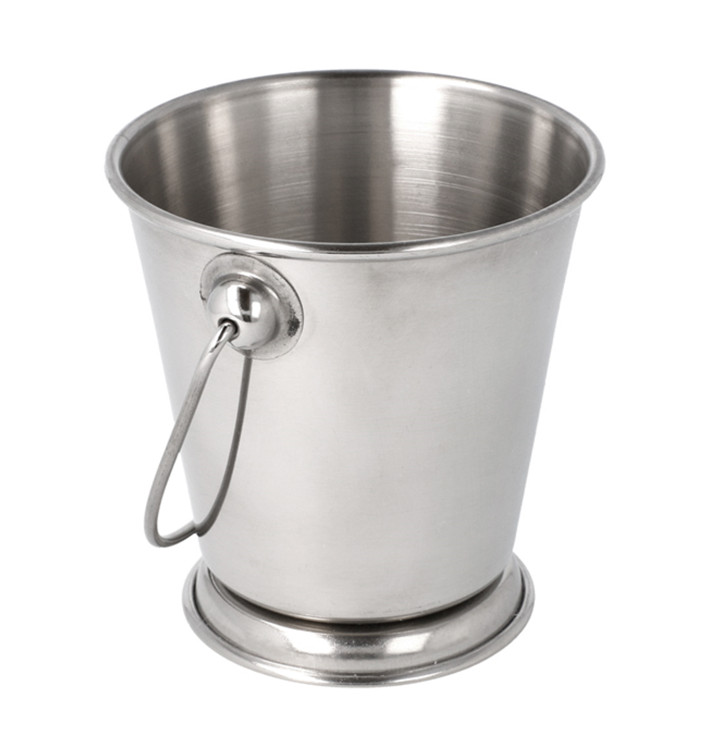 Serving Bucket Steel Ø9x9cm (6 Units)