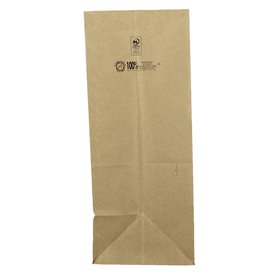 Paper Bag without Handle Kraft 80g/m² 30+18x43cm (250 Units)