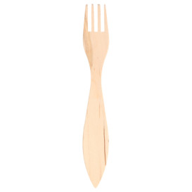 Wooden Fork Wrapped 1,50cm (500 Units)