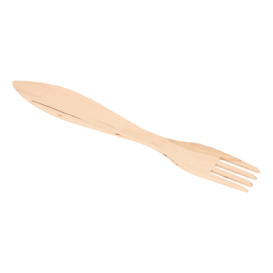 Wooden Fork Wrapped 1,50cm (500 Units)