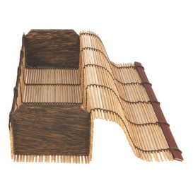 Bamboo Sushi Container 23x8x6cm (24 Units)