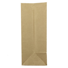 Paper Bag without Handle Kraft 50g/m² 22+12x30cm (1000 Units)