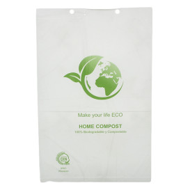 Plastic Bag Block Bio Home Compost 25x37cm (3.000 Units)