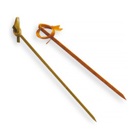 Bamboo Food Pick Bow Design 210cm (10000 Units)