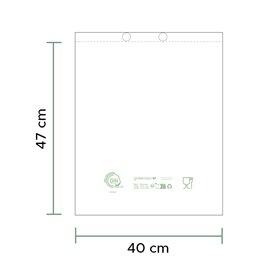 Plastic Bag Block Bio Home Compost 30x40cm (100 Units)