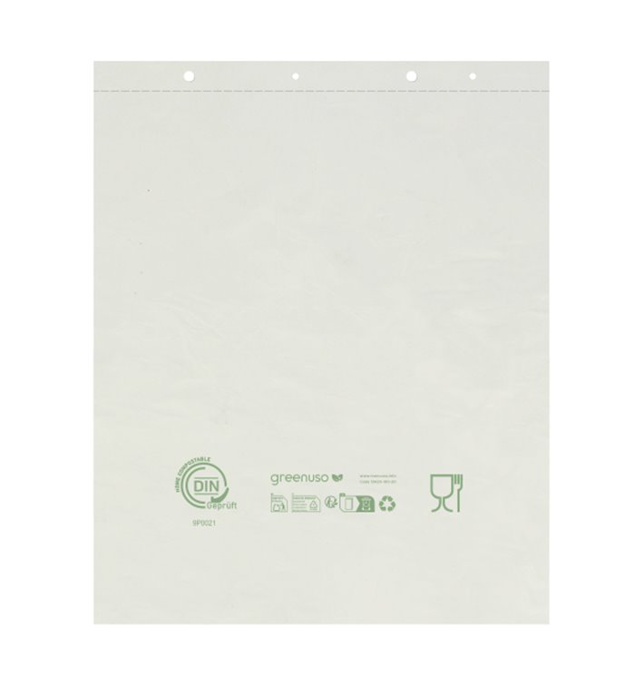 Plastic Bag Block Bio Home Compost 30x40cm (2.000 Units)