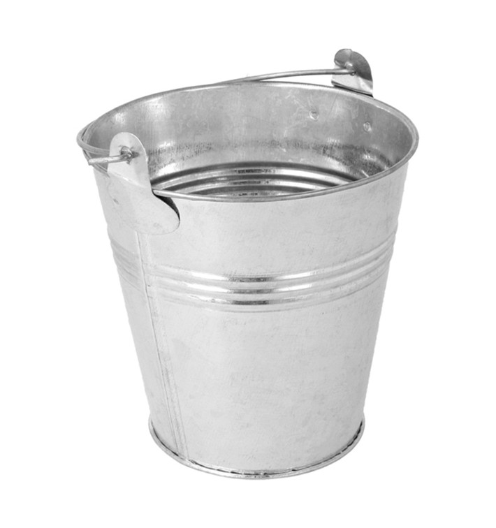 Serving Bucket Steel Ø10x10cm (1 Unit) 
