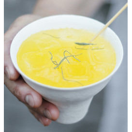 Sugarcane Cup "Wine Cup" Wasara Biodegradable 260 ml (50 Units) 