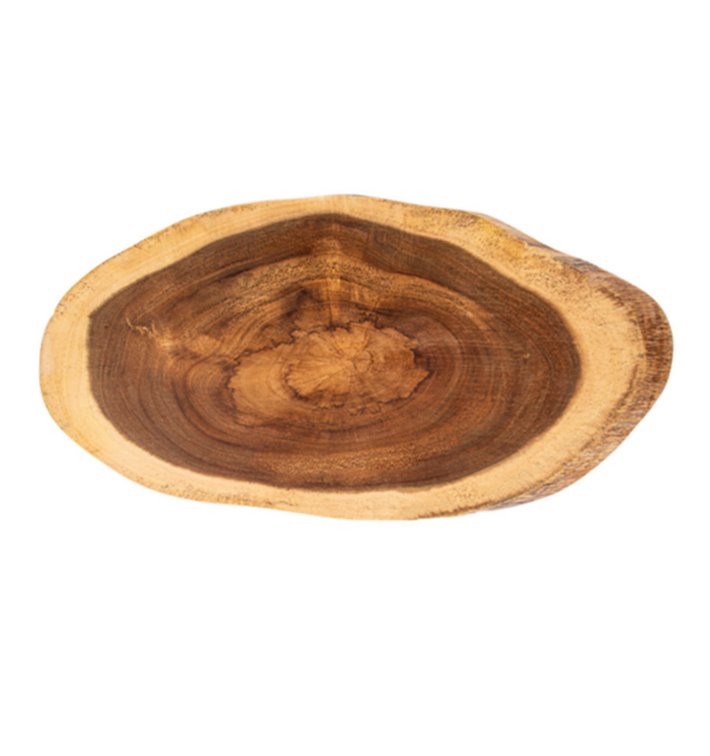 Wooden Serving Platter Oval shape 40,6x20,3x1,9cm (1 Unit) 