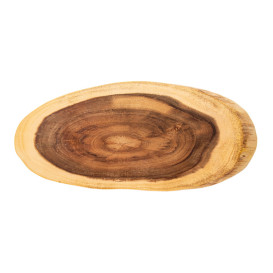 Wooden Serving Platter Oval shape 50,8x20,3x1,9cm (1 Unit) 