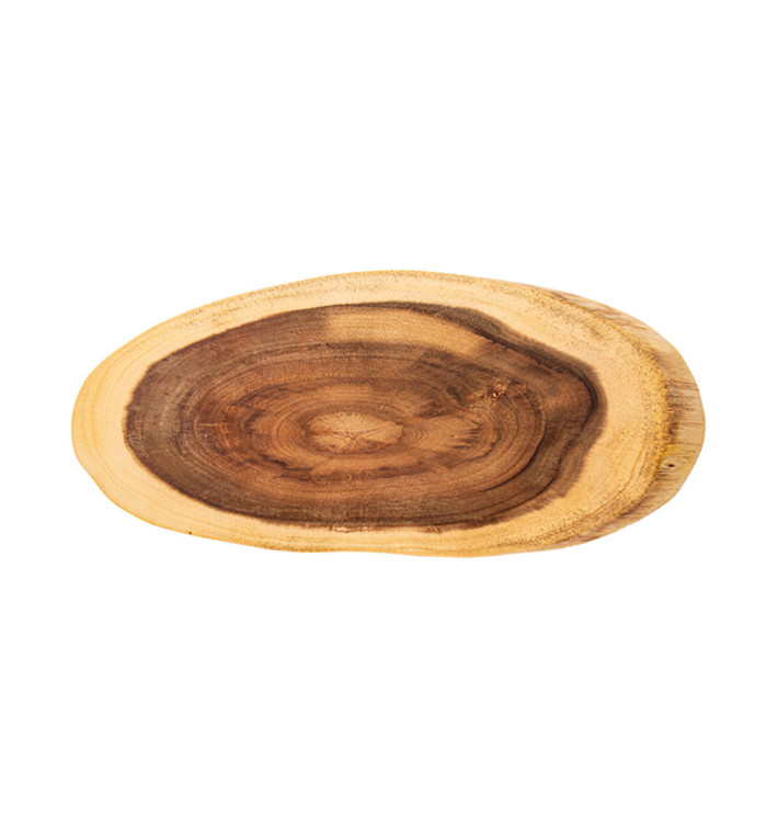 Wooden Serving Platter Oval shape 50,8x20,3x1,9cm (1 Unit) 