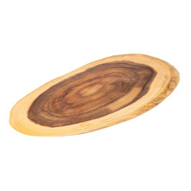 Wooden Serving Platter Oval shape 50,8x20,3x1,9cm (1 Unit) 