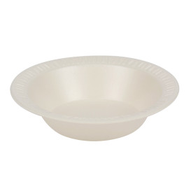 Foam Bowl Laminated Honey 120ml Ø11,5cm (125 Units)  