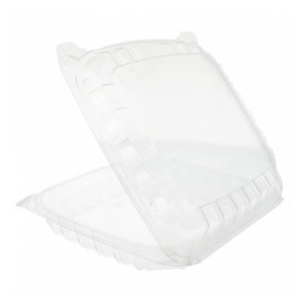 Plastic Hinged Deli Container OPS "Clear Seal" 220ml (125 Units)  