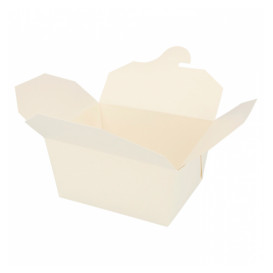 Paper Take-out Container "American" White 11,3x9x6,4cm 780ml (50 Units) 