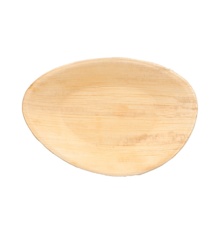 Palm Leaf Tray Oval Shape 37x25cm (200 Units)