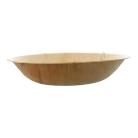 Palm Leaf Bowl Round Shape Ø18x3,5cm (200 Units)