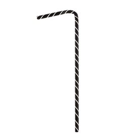 Paper Straw Flexible Pack Ø0,6cm 23cm (3.000 Units)
