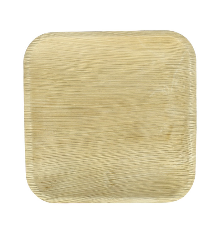 Palm Leaf Plate Square Shape 18x18cm (25 Units) 
