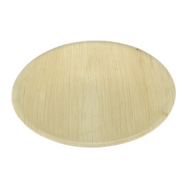 Palm Leaf Bowl Round Shape Ø18x3,5cm (25 Units)