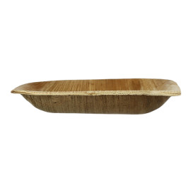 Palm Leaf Mini Plate Square Shape 11,5x11,5x1,5cm (25 Units) 