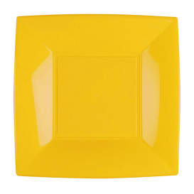 Plastic Plate Flat Mango "Nice" PP 29 cm (144 Units)