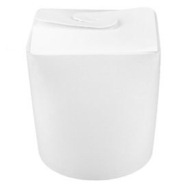 Paper Take-Out Container 100% ECO White 16Oz/480ml (50 Units)