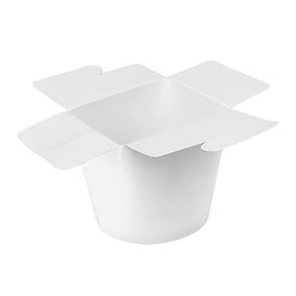 Paper Take-Out Container 100% ECO White 26Oz/780ml (50 Units)
