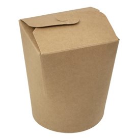 Paper Take-Out Container 100% ECO Kraft 16Oz/480ml (500 Units)