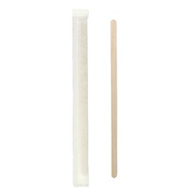Wooden Coffee Stirrer Wrapped 11cm (5000 Units) 