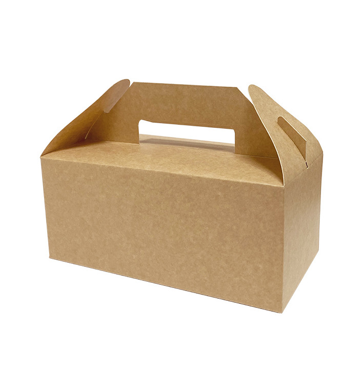 Kraft Carton Picnic Box 228x122x97mm (25 Units)