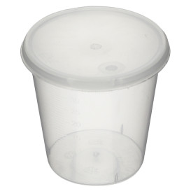 Plastic Lid PP Clear Ø4,5cm for Graduated Cup PP Clear (2000 Units)