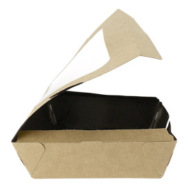 Paper Take-out Container "Premium" 21x13x3,5cm 730ml (300 Units)