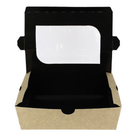 Paper Take-out Container "Premium" 18x12,7x5,5cm 1000ml (175 Units)
