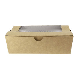 Paper Take-out Container "Premium" 18x12,7x5,5cm 1000ml (175 Units)
