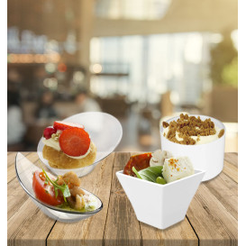 SAN "Zero" Durable Tasting Bowl White 65ml (6 Units)