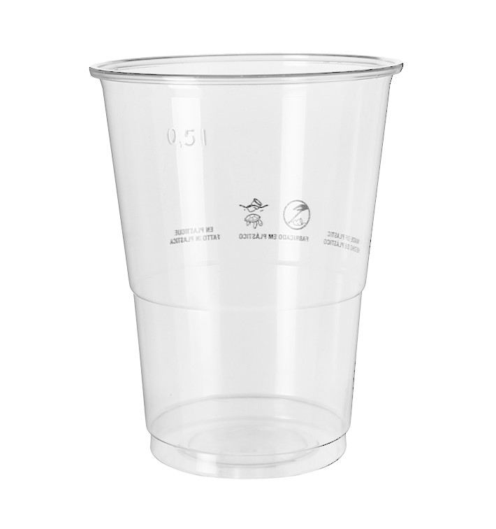 Plastic Cup PP Clear 650ml (1.000 Units)