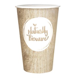 Paper Cup PLA "BioWare" 12 Oz/384ml Ø8,0cm (55 Units)